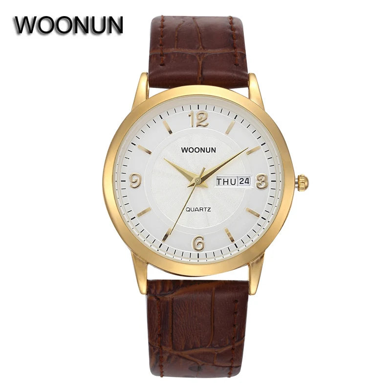 Minimalist Watch Men Mens Watches Quartz Leather Date Day Watch Thin Mens Watches Male Watches Men Wrist Watch Relogio Masculino