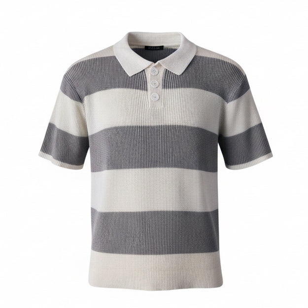 Mens Clothing Summer Fashion Lapel Sweater Short Sleeve Men Clothing Men Wears